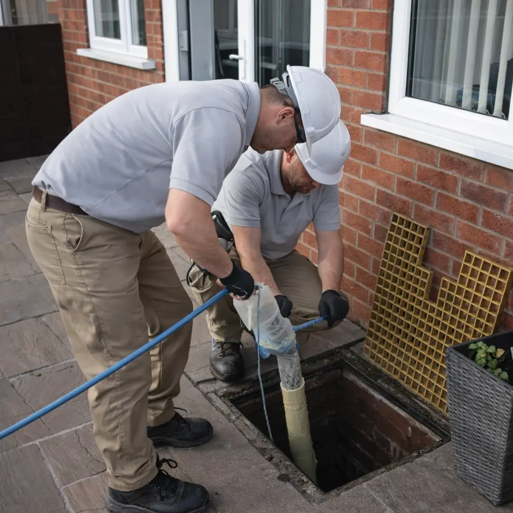 Blocked drain repair service in Ditton